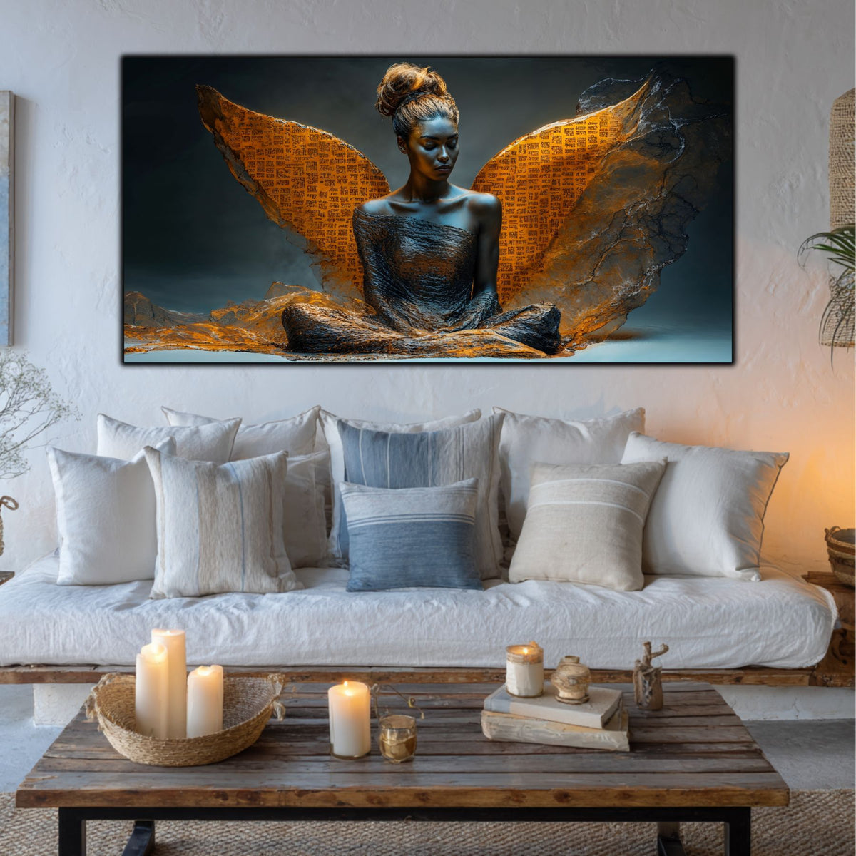 Tablou pentru living – The Sacred Page | Sacred Stillness