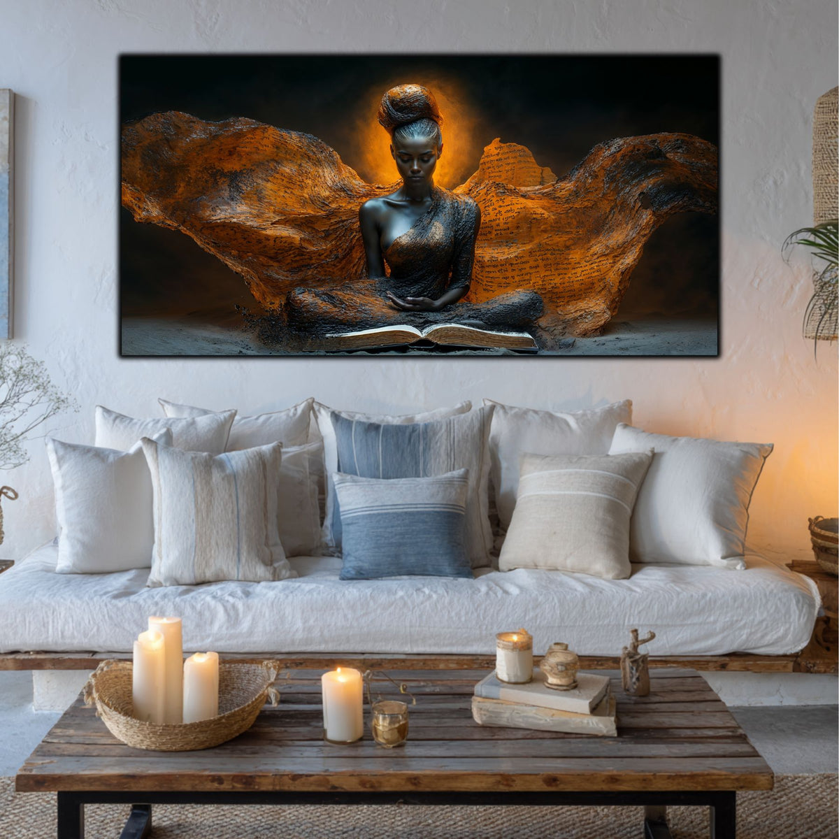 Tablou pentru living – The Earth Keeps | Sacred Stillness
