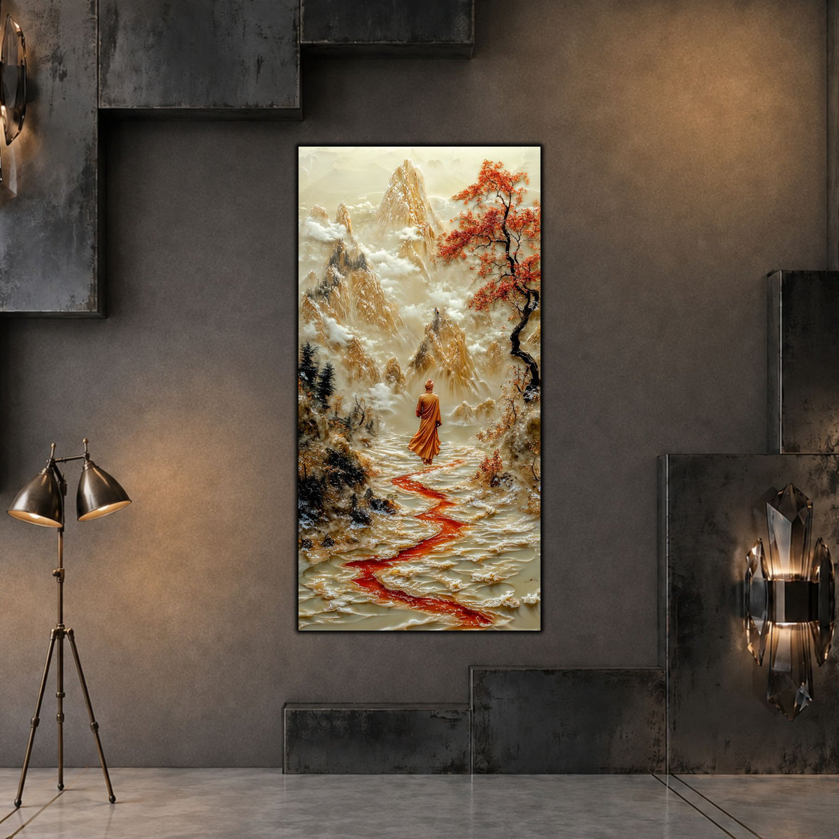 Tablou Living Elegant – Pelerinul Munților de Aur