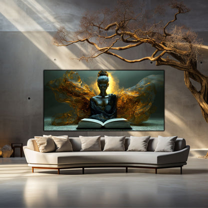 Tablou pentru living – Quiet Wing | Sacred Stillness