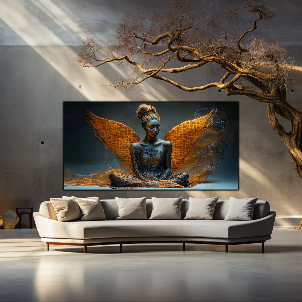 Tablou pentru living – The Sacred Page | Sacred Stillness