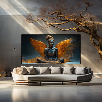Tablou pentru living – The Sacred Page | Sacred Stillness