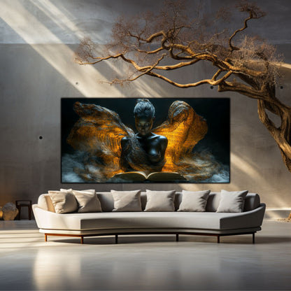 Tablou pentru living – The Last Page | Sacred Stillness