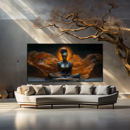 Tablou pentru living – The Earth Keeps | Sacred Stillness