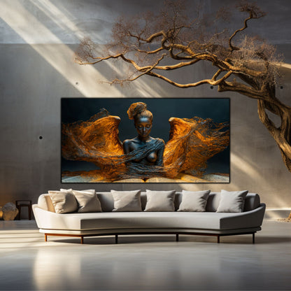 Tablou pentru living – The Weight of Knowing | Sacred Stillness