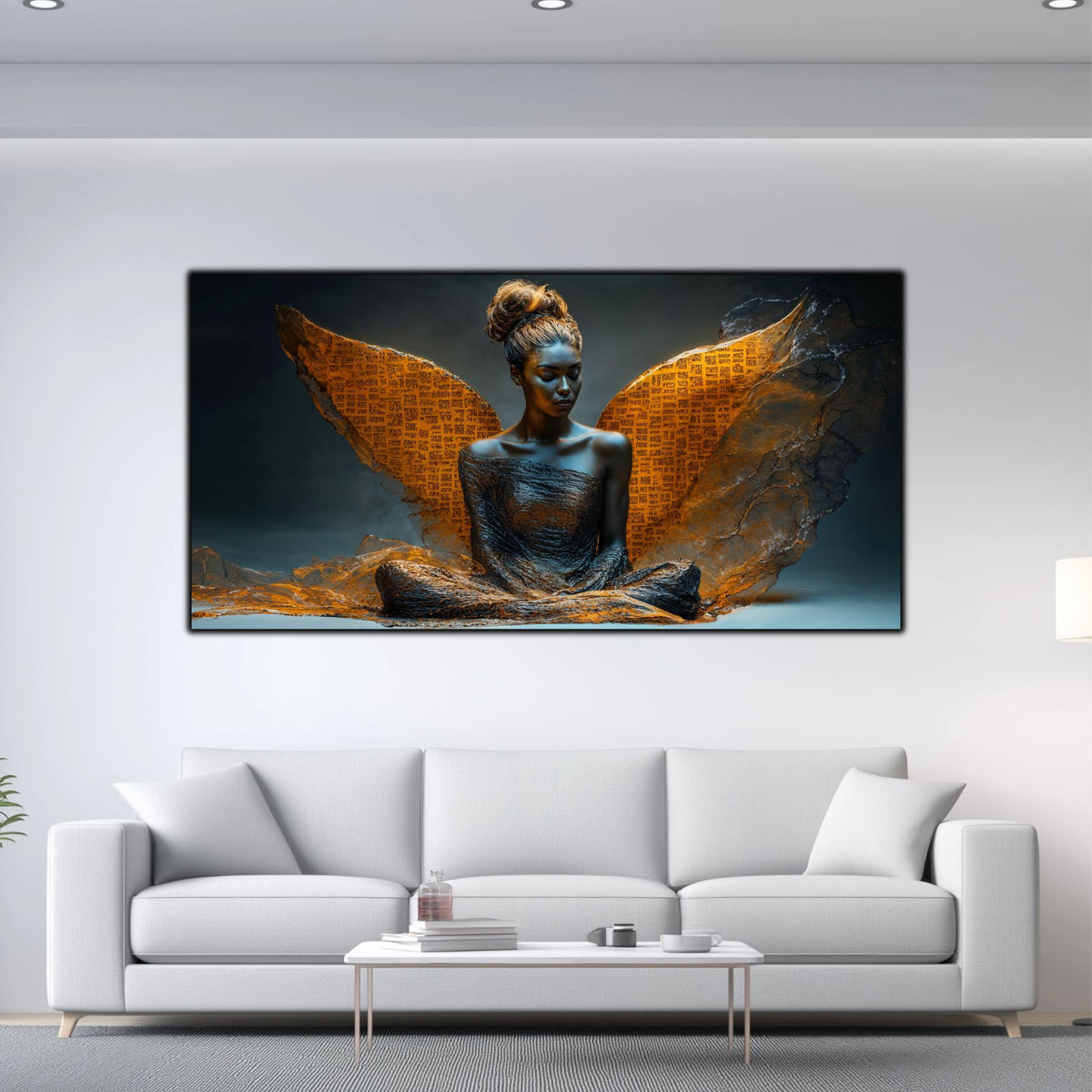 Tablou pentru living – The Sacred Page | Sacred Stillness