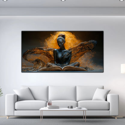Tablou pentru living – The Unwritten Light | Sacred Stillness