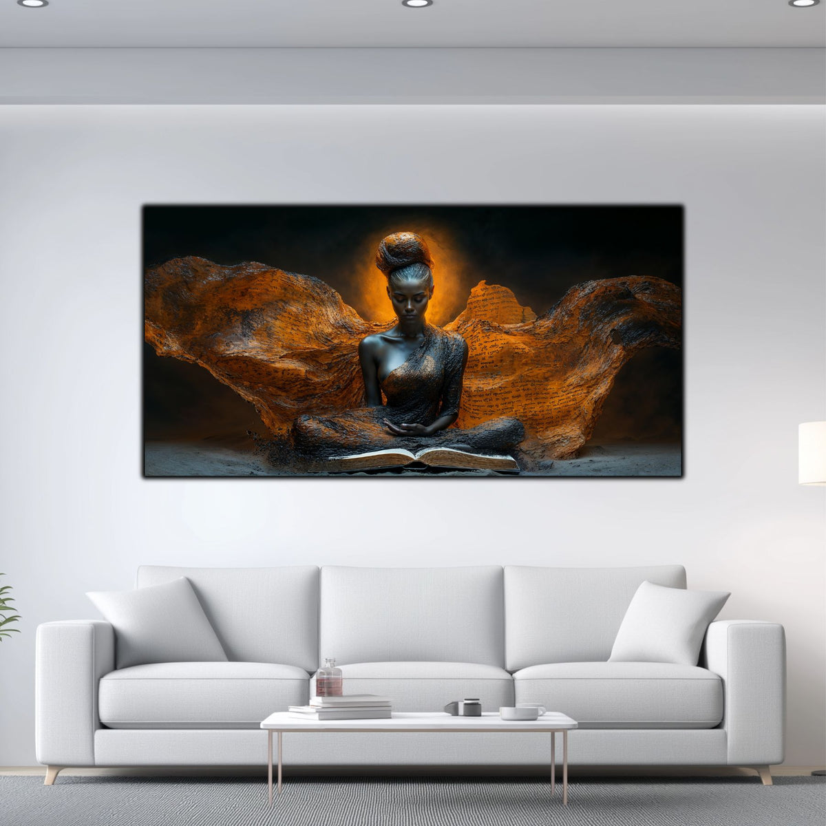 Tablou pentru living – The Earth Keeps | Sacred Stillness