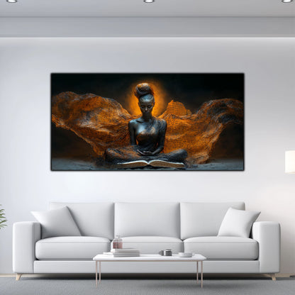 Tablou pentru living – The Earth Keeps | Sacred Stillness