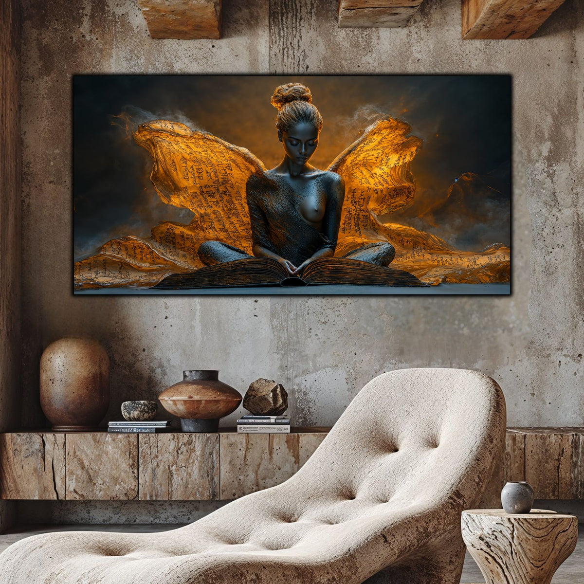 Tablou pentru living – The Inner Halo | Sacred Stillness