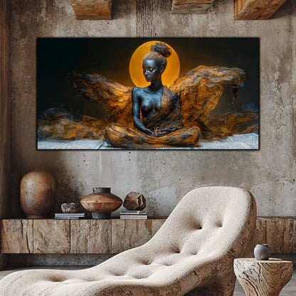 Tablou pentru living – Held by Light | Sacred Stillness