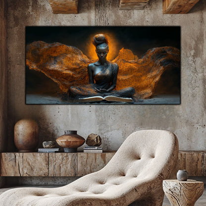 Tablou pentru living – The Earth Keeps | Sacred Stillness
