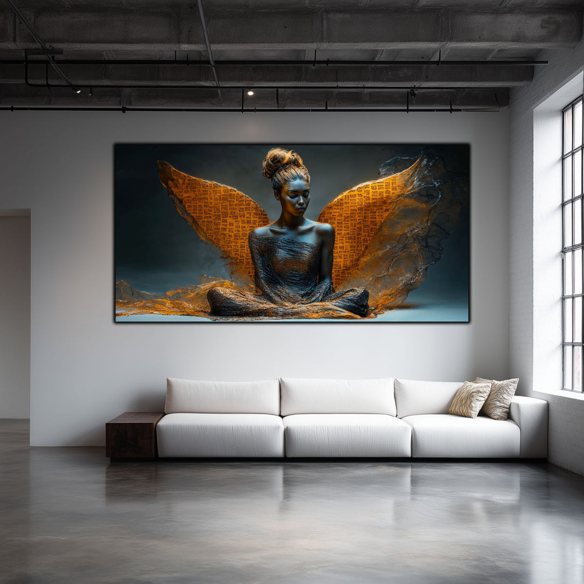 Tablou pentru living – The Sacred Page | Sacred Stillness