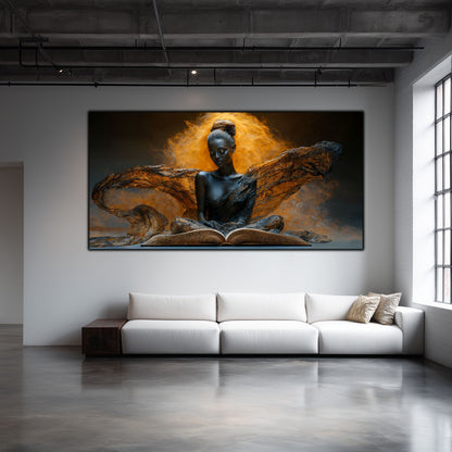 Tablou pentru living – The Unwritten Light | Sacred Stillness