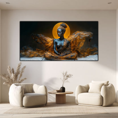 Tablou pentru living – Held by Light | Sacred Stillness