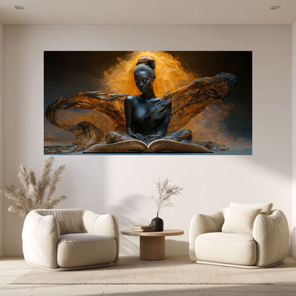 Tablou pentru living – The Unwritten Light | Sacred Stillness