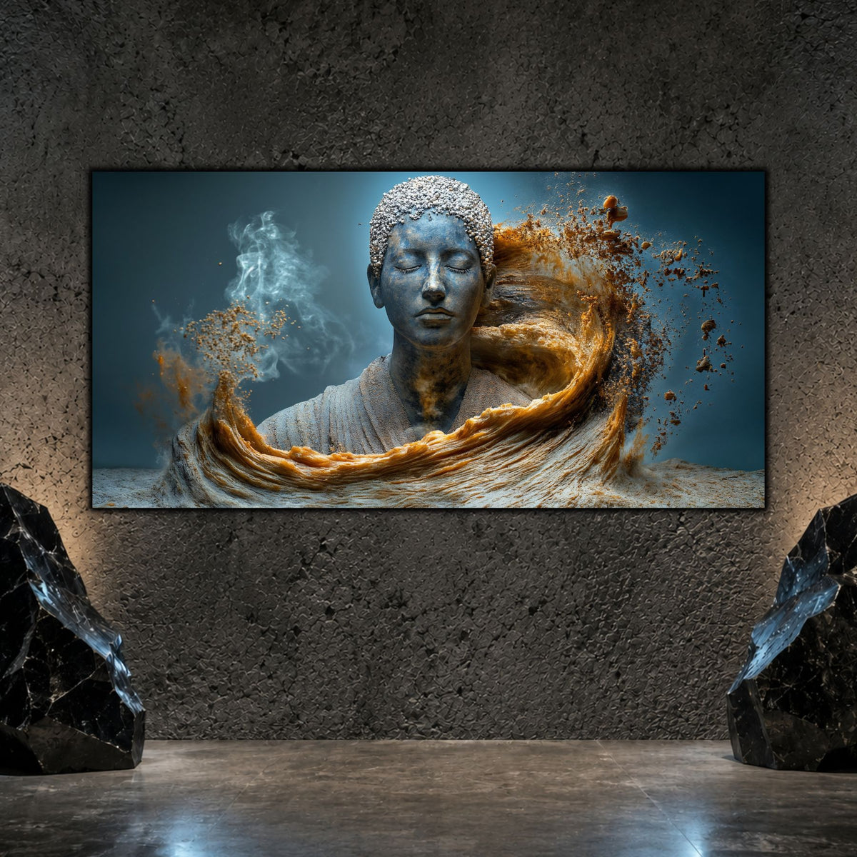 Tablou Abstract Living – Paza gândului senin