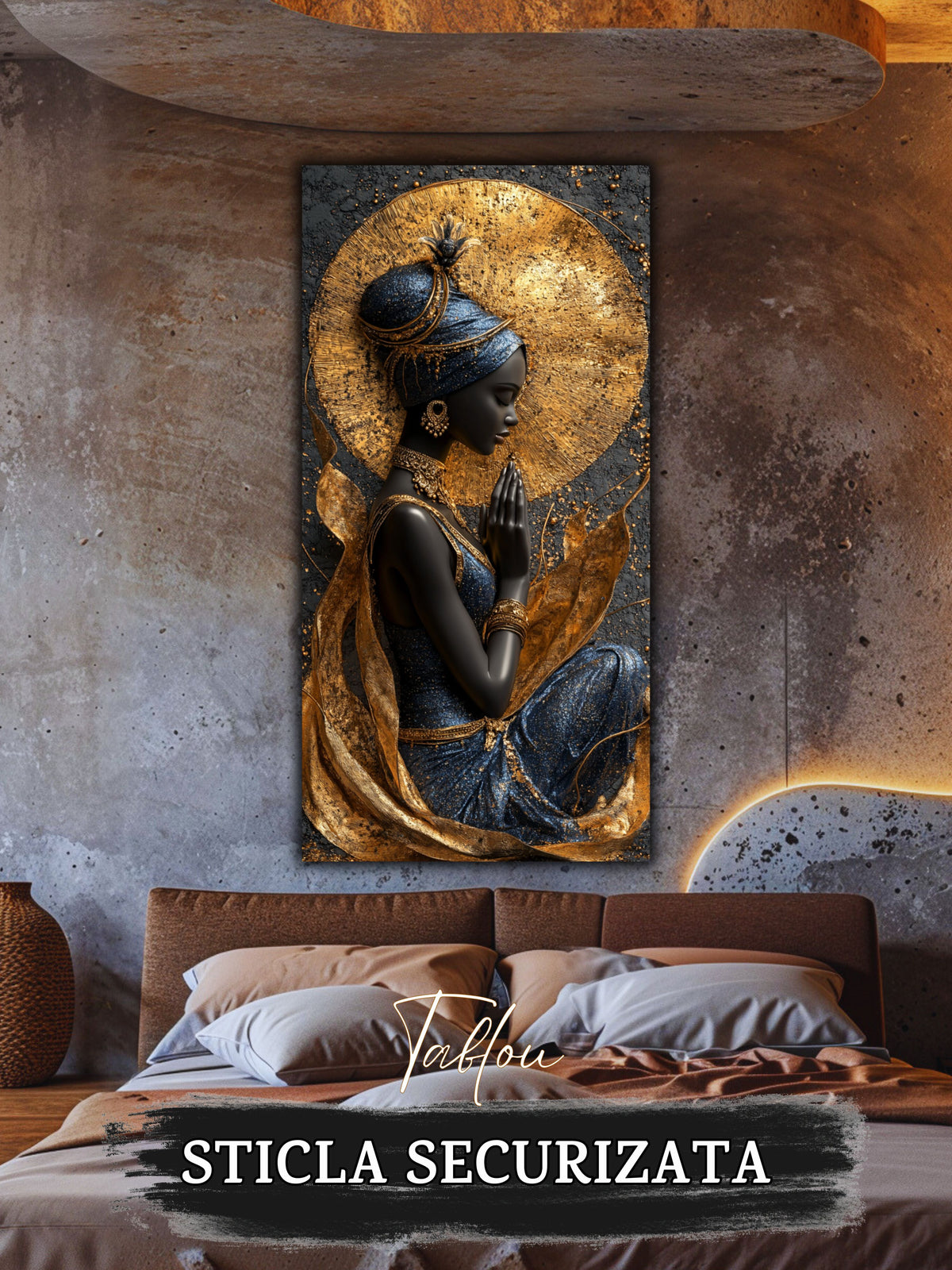 Tablou Sticla  - Aurum Divinum - 13