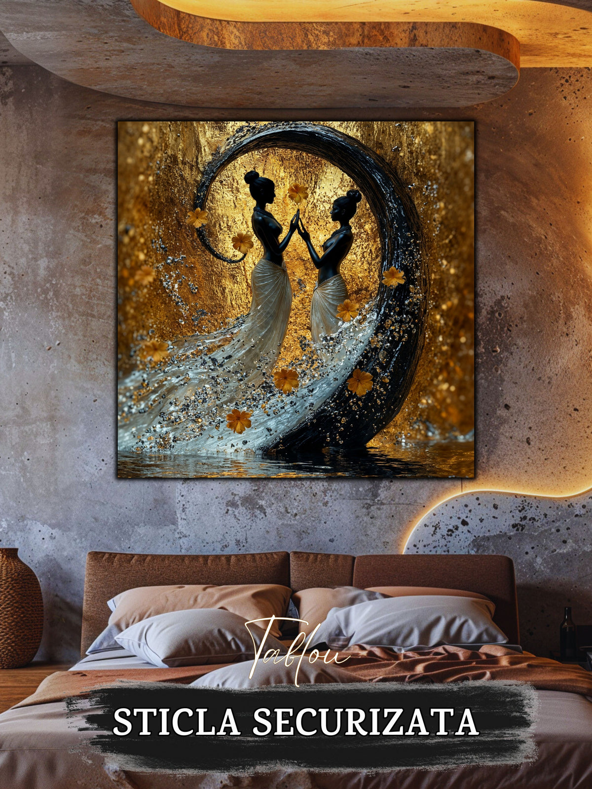 Tablou Sticla Securizata - Twisted Dream - 06