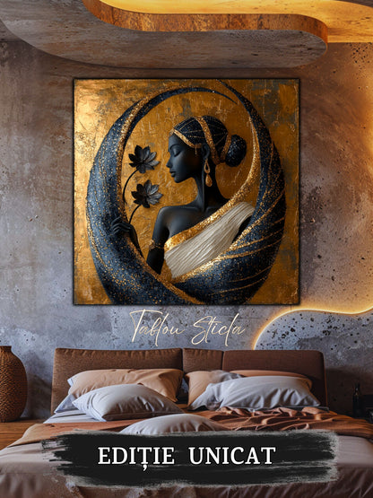 Tablou Sticla - Aurum Divinum - 06