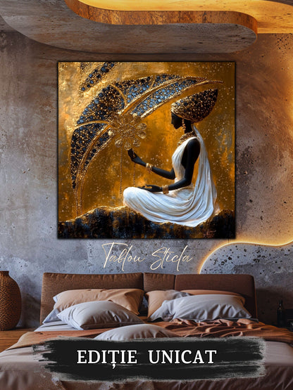 Tablou Sticla - Aurum Divinum - 05