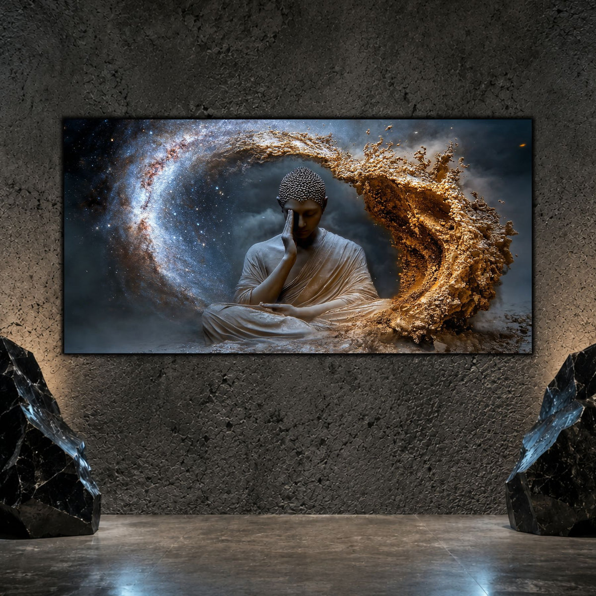 Tablou Abstract Living – Ochiul galaxiei adormite