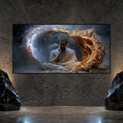 Tablou Abstract Living – Ochiul galaxiei adormite