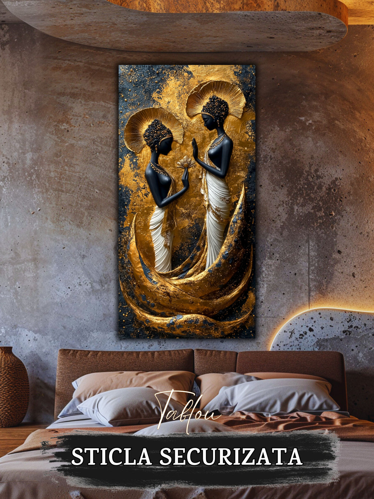 Tablou Sticla  - Aurum Divinum - 17