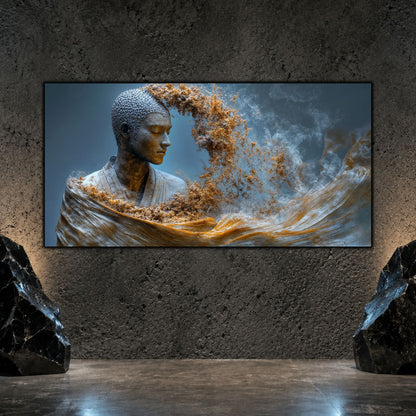 Tablou Abstract Modern – Respirația pulberii de stele