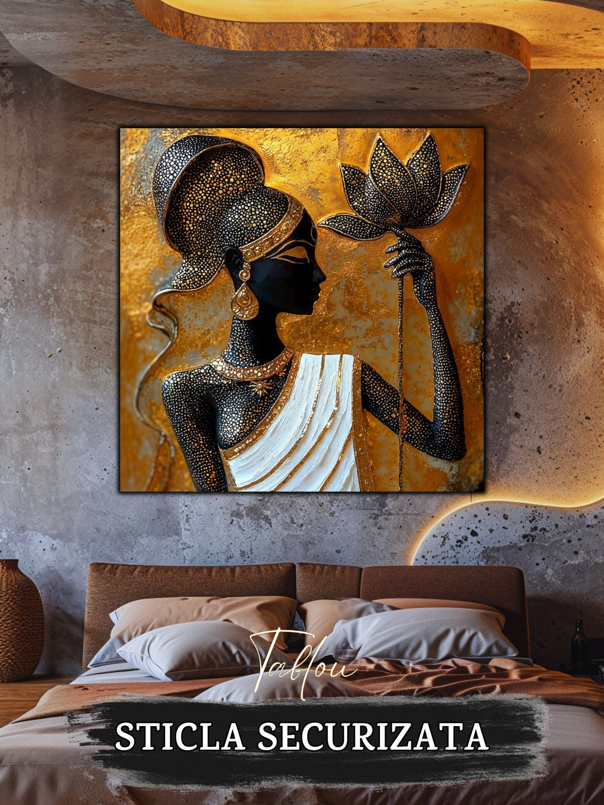 Tablou Sticla Securizata - Inner Lotus - 11