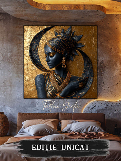Tablou Sticla - Aurum Divinum - 04