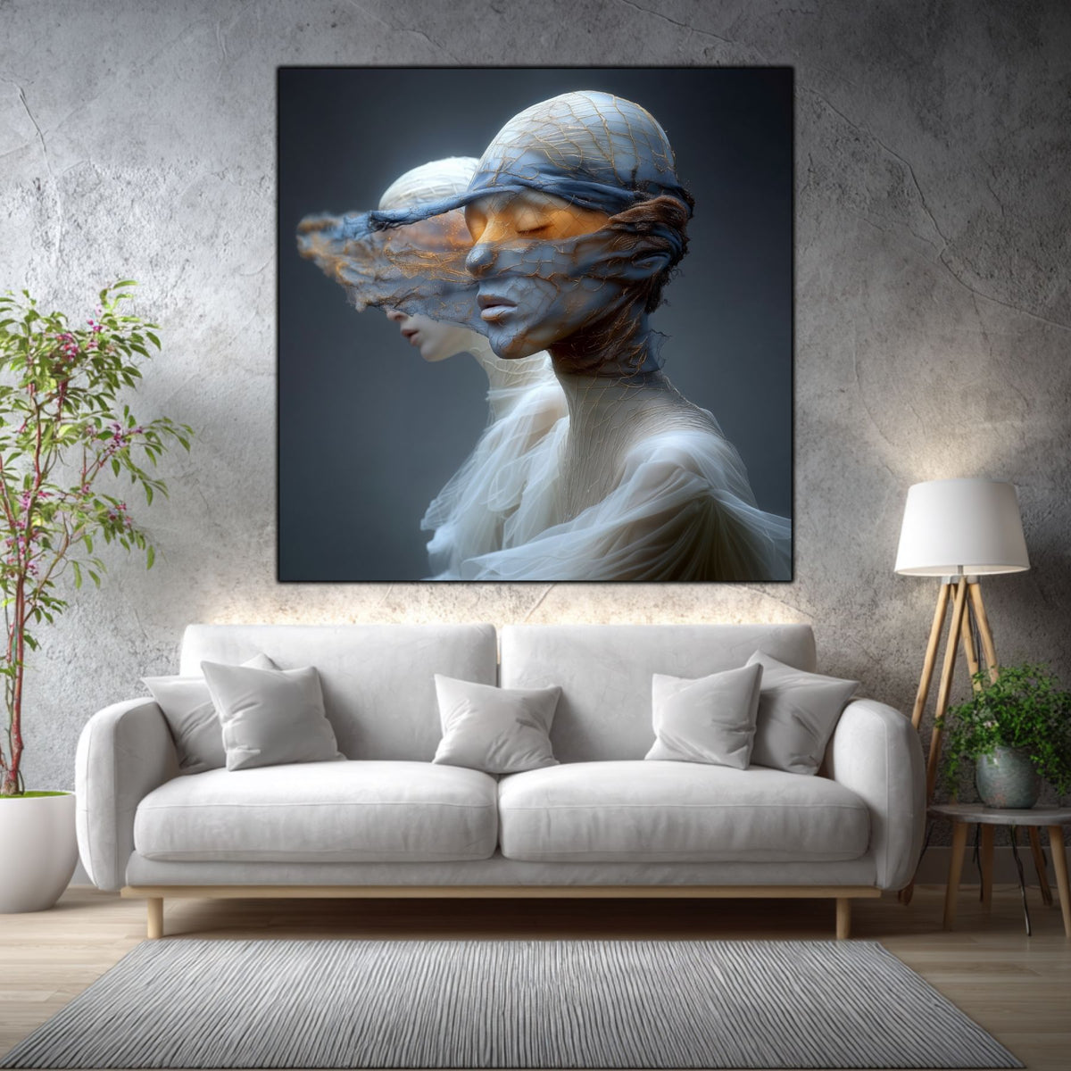 Tablou Living Modern – Firele nevăzute