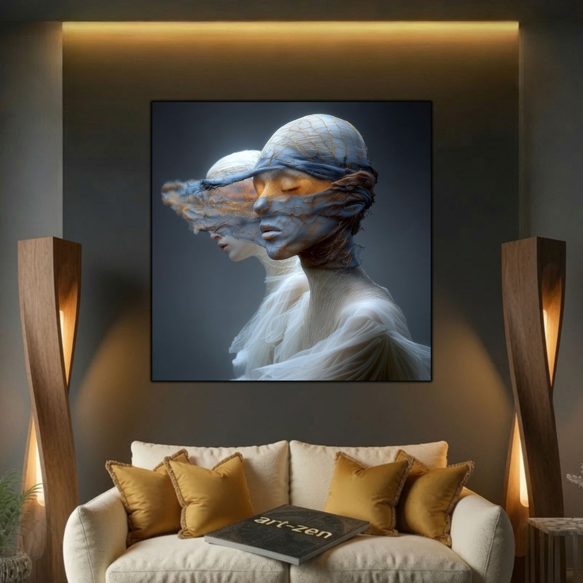 Tablou Living Modern – Firele nevăzute
