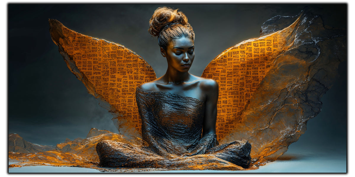 Tablou pentru living – The Sacred Page | Sacred Stillness