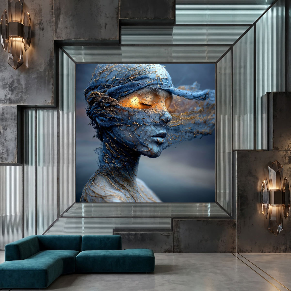 Tablou Living Modern – Lumina captivă
