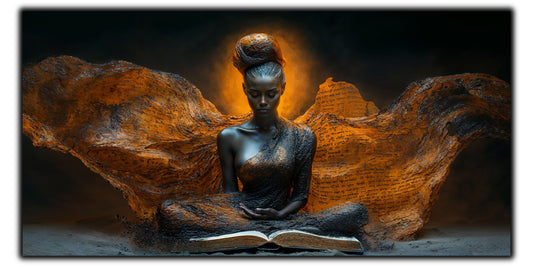 Tablou pentru living – The Earth Keeps | Sacred Stillness