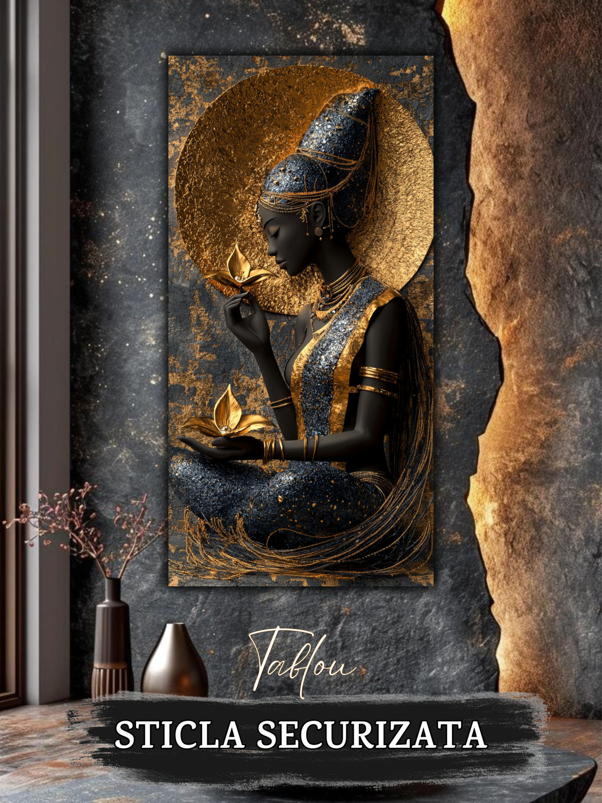 Tablou Sticla  - Aurum Divinum - 20