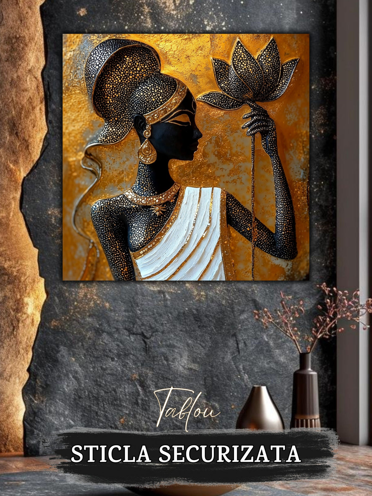 Tablou Sticla Securizata - Inner Lotus - 11