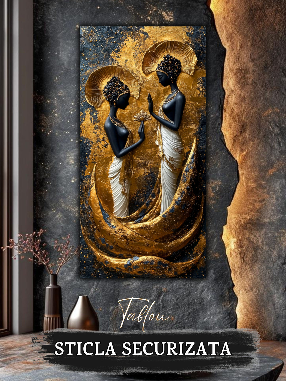 Tablou Sticla  - Aurum Divinum - 17