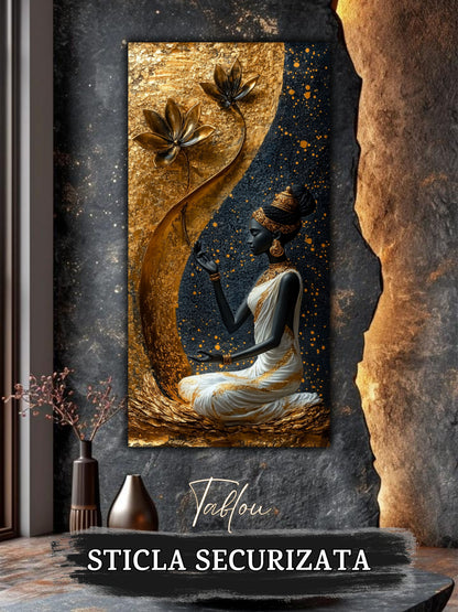 Tablou Sticla  - Aurum Divinum - 14