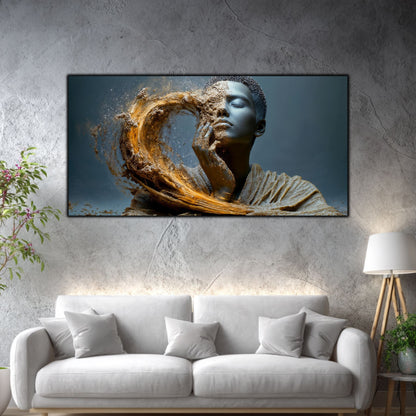 Tablou Abstract Living – Atingerea pulberii de stele