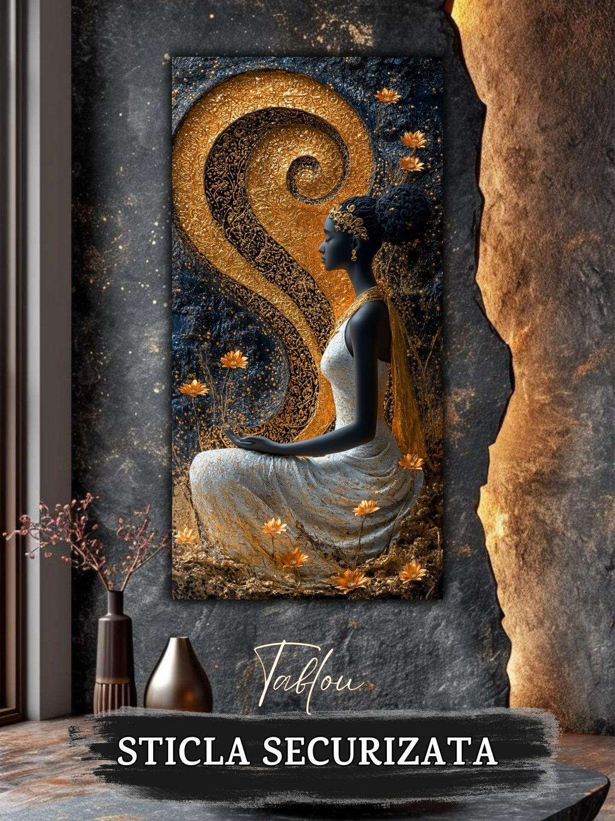 Tablou Sticla  - Aurum Divinum - 18