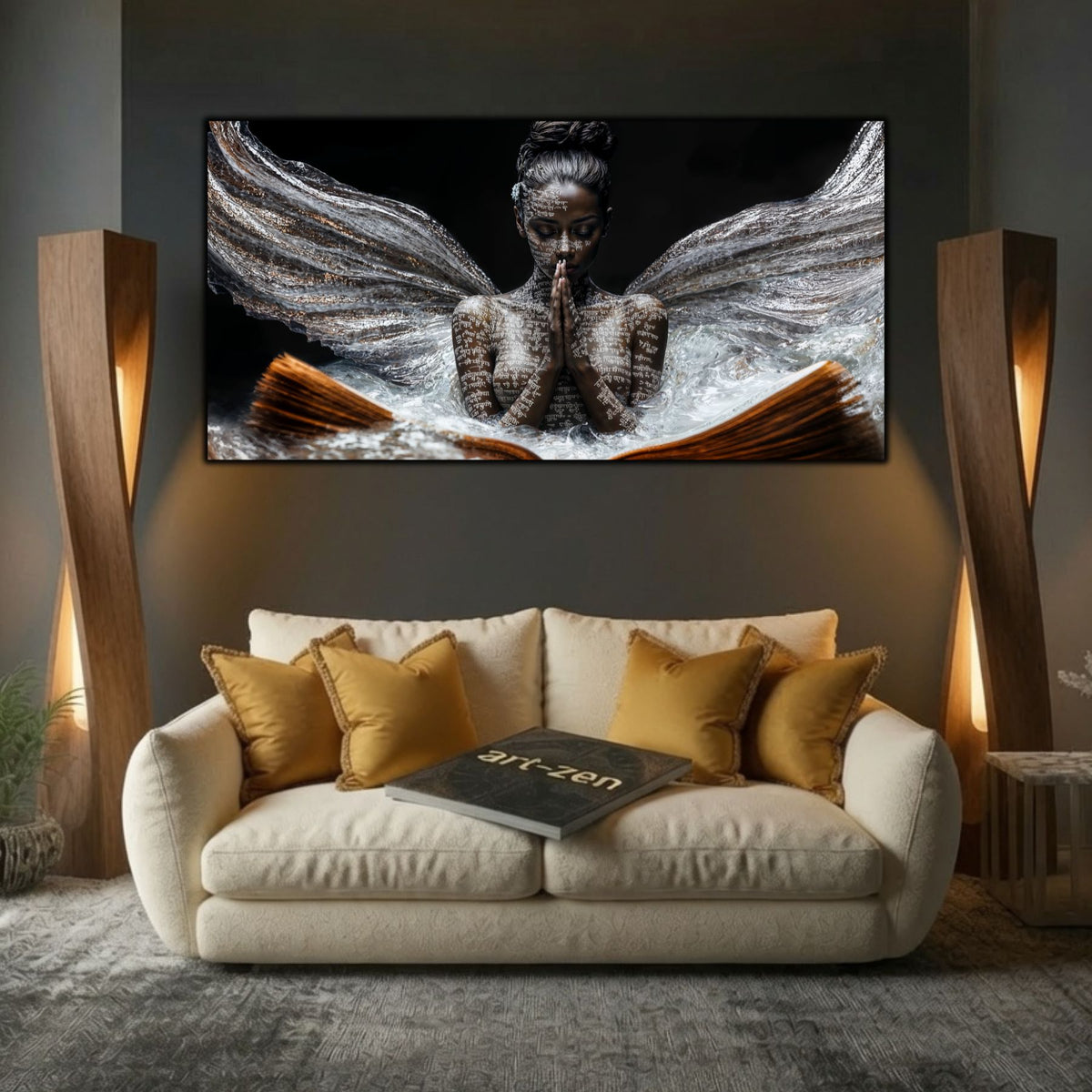 Tablou Decorativ Living Rugăciunea Paginilor