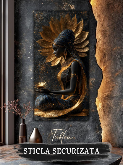 Tablou Sticla  - Aurum Divinum - 21