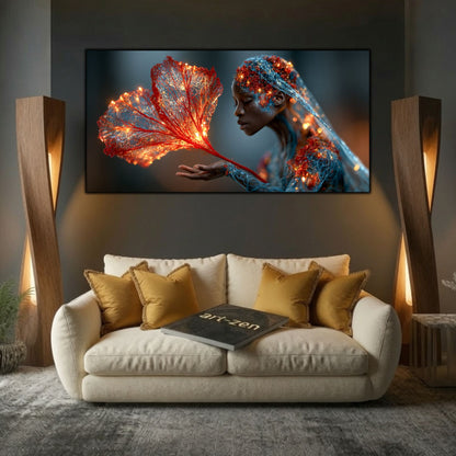Tablou Abstract Living – A Hand Toward Light
