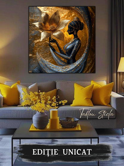 Tablou Sticla - Aurum Divinum - 12