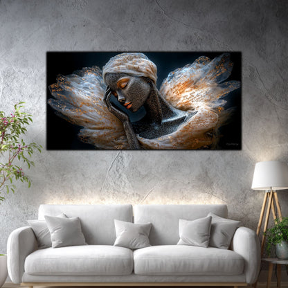 Tablou Elegant Living Tăcerea Scrisă în Lumină