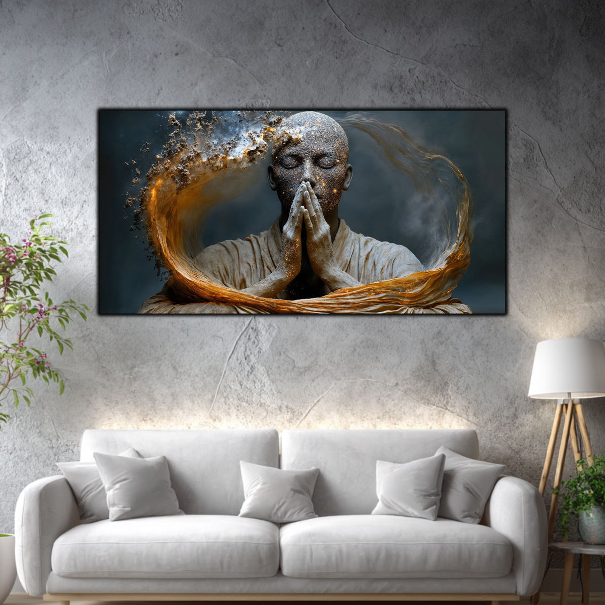 Tablou Abstract Living – Rugăciune în pulbere de stele