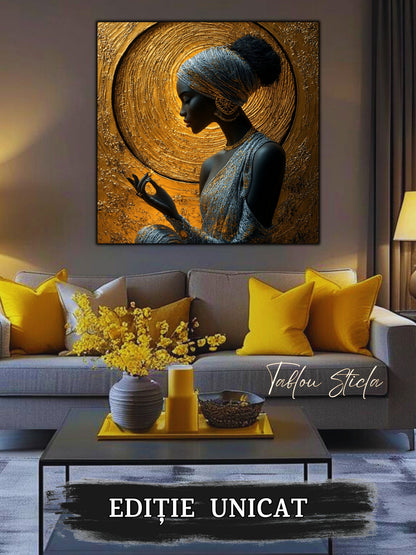 Tablou Sticla - Aurum Divinum - 10
