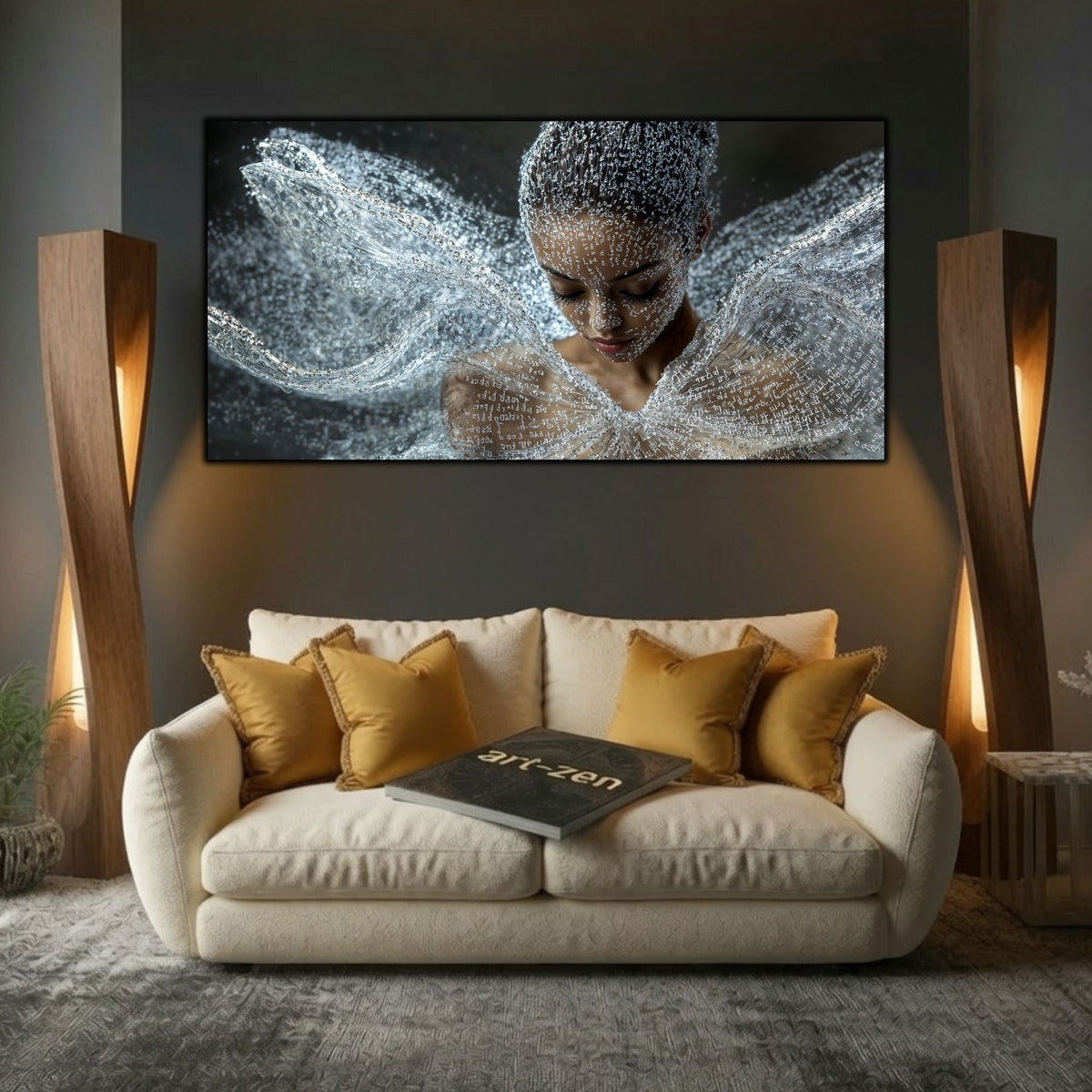 Tablou Decorativ Living Șoaptele Cristalelor